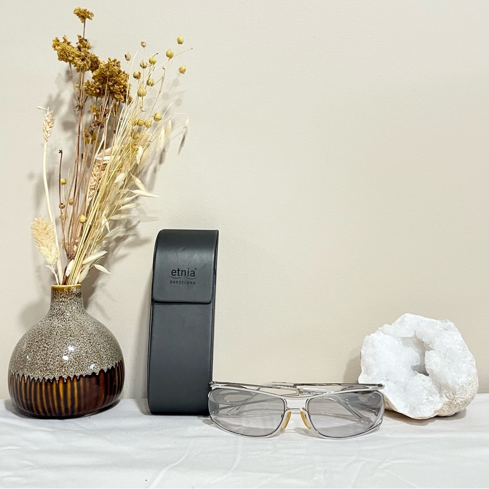 Authentic Etnia glasses and case
